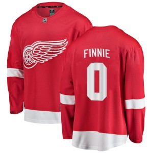 Men's Detroit Red Wings Emmitt Finnie Fanatics Branded Breakaway Home Jersey - Red