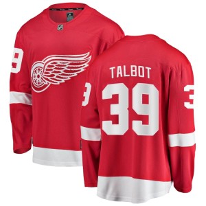 Men's Detroit Red Wings Cam Talbot Fanatics Branded Breakaway Home Jersey - Red