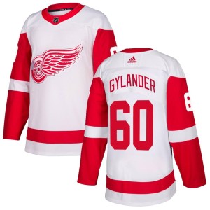 Youth Detroit Red Wings Carter Gylander Adidas Authentic Jersey - White