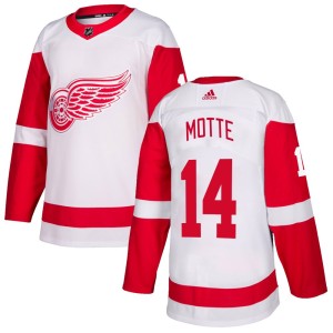 Youth Detroit Red Wings Tyler Motte Adidas Authentic Jersey - White