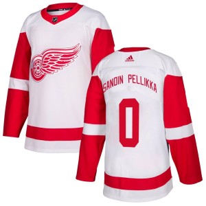 Youth Detroit Red Wings Axel Sandin Pellikka Adidas Authentic Jersey - White