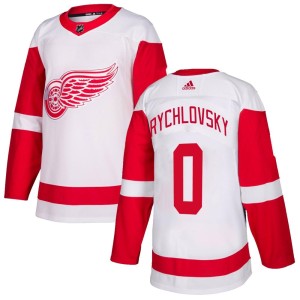 Youth Detroit Red Wings Jakub Rychlovsky Adidas Authentic Jersey - White